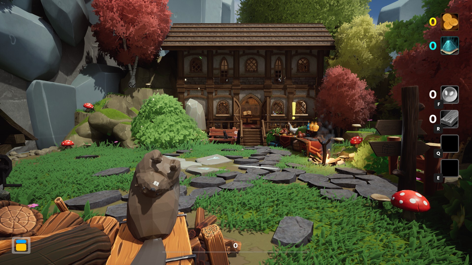 The magical back garden 