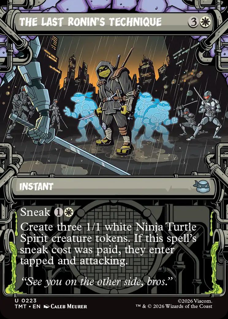 Teenage Mutant Ninja Turtles Magic cards