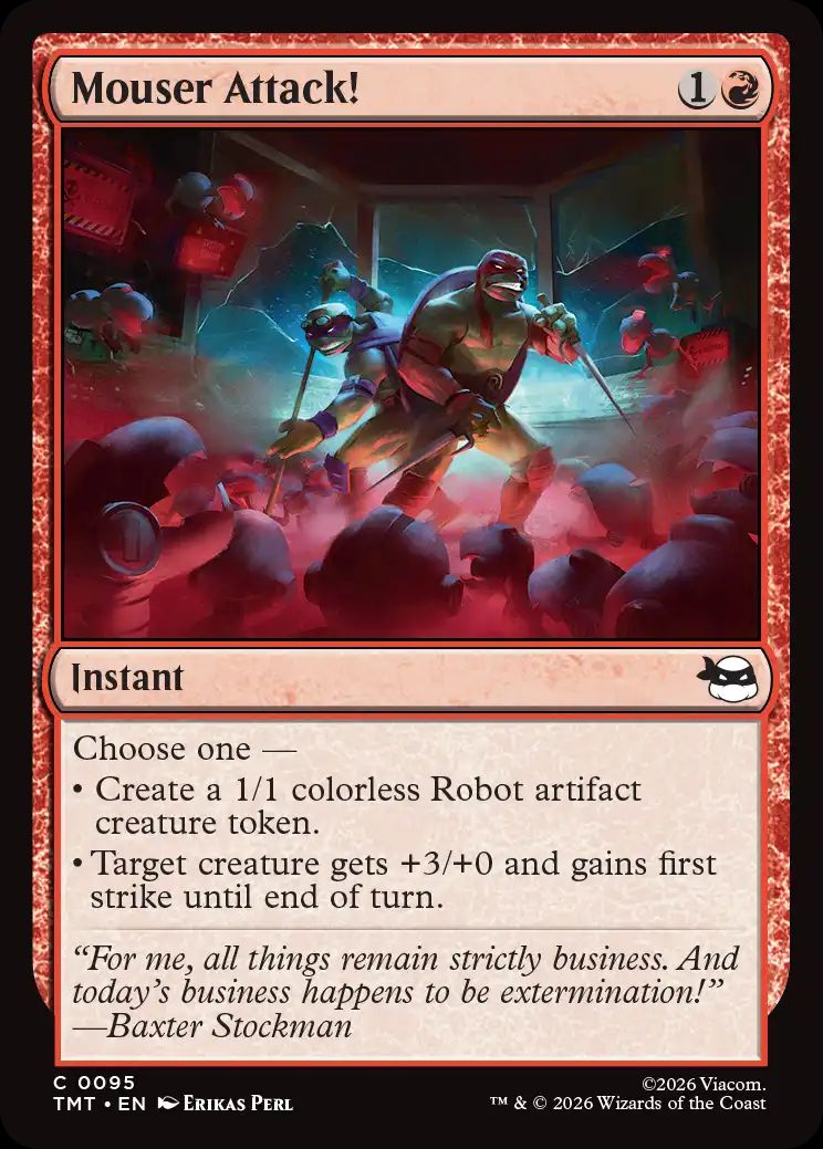 Magic: The Gathering TMNT cards