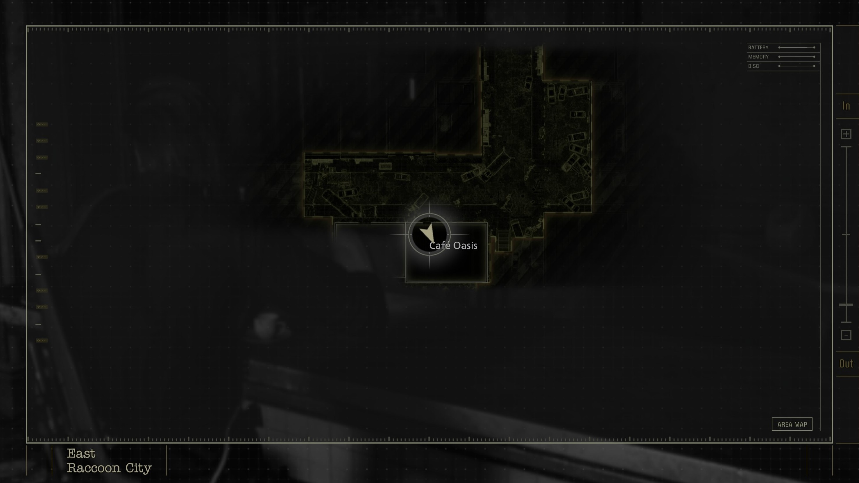 Resident Evil Requiem Mr. Raccoon - Cafe Oasis