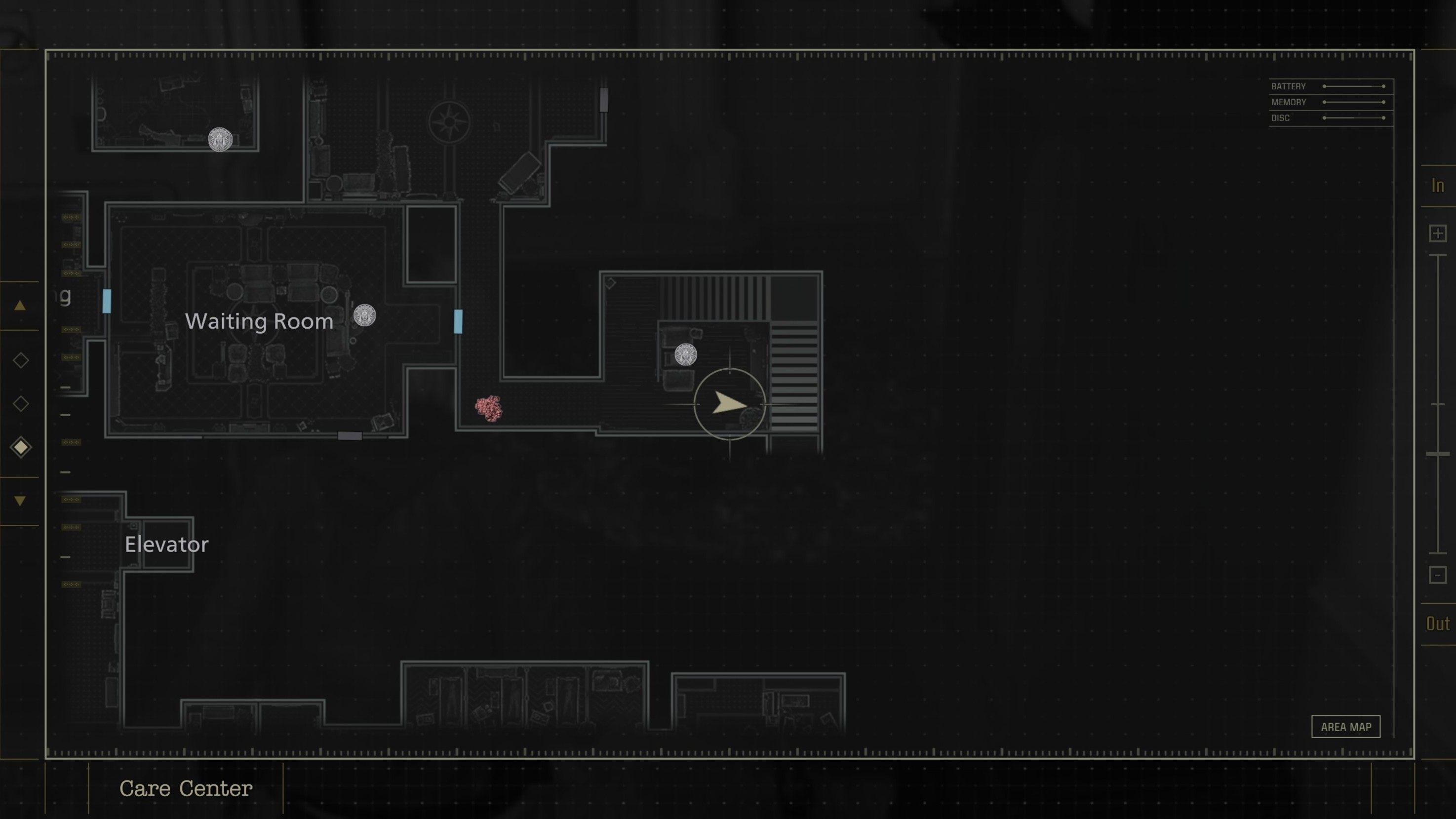 Resident Evil Requiem Mr. Raccoon - Stairwell