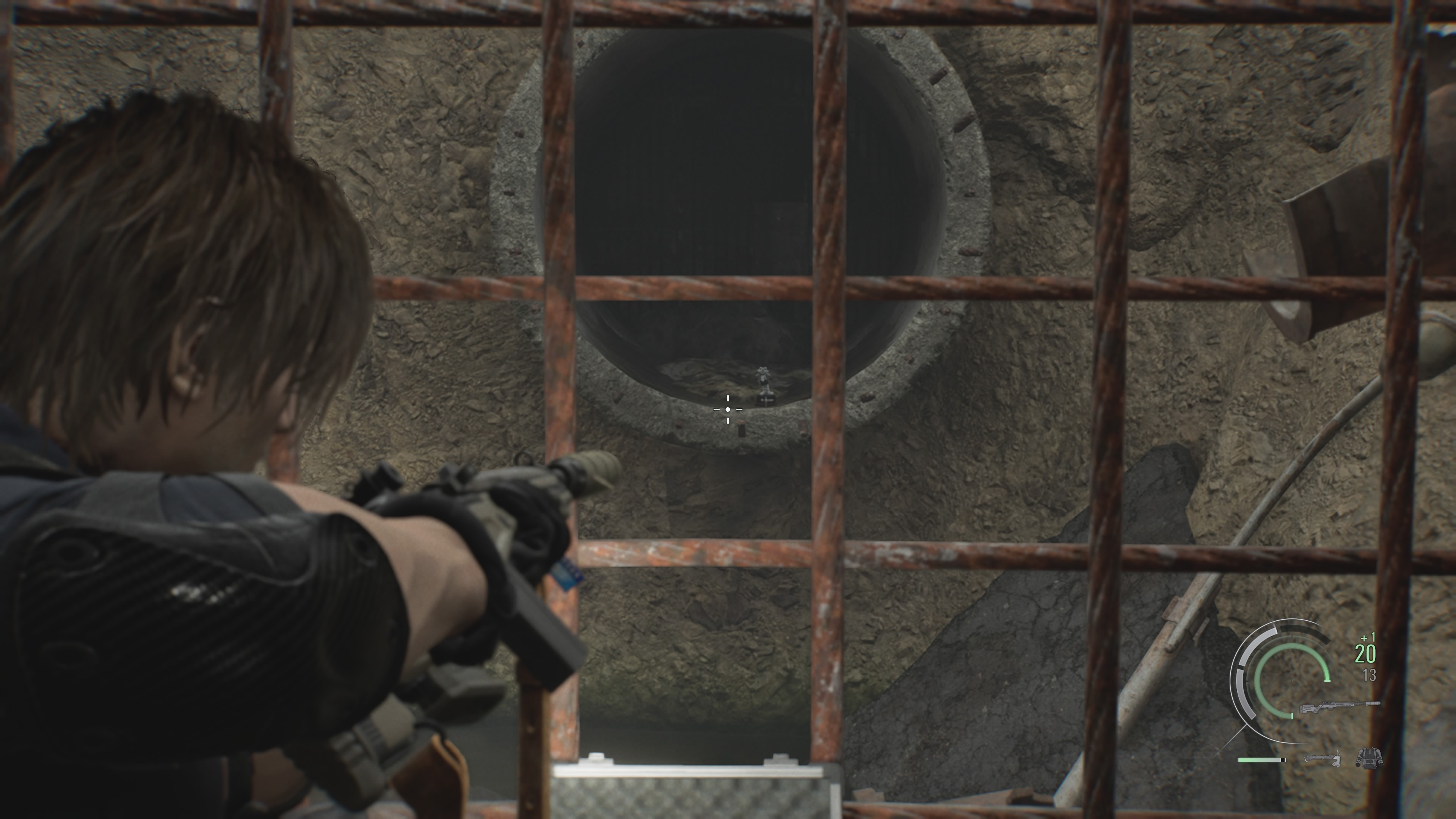 Resident Evil Requiem Mr. Raccoon through a grate