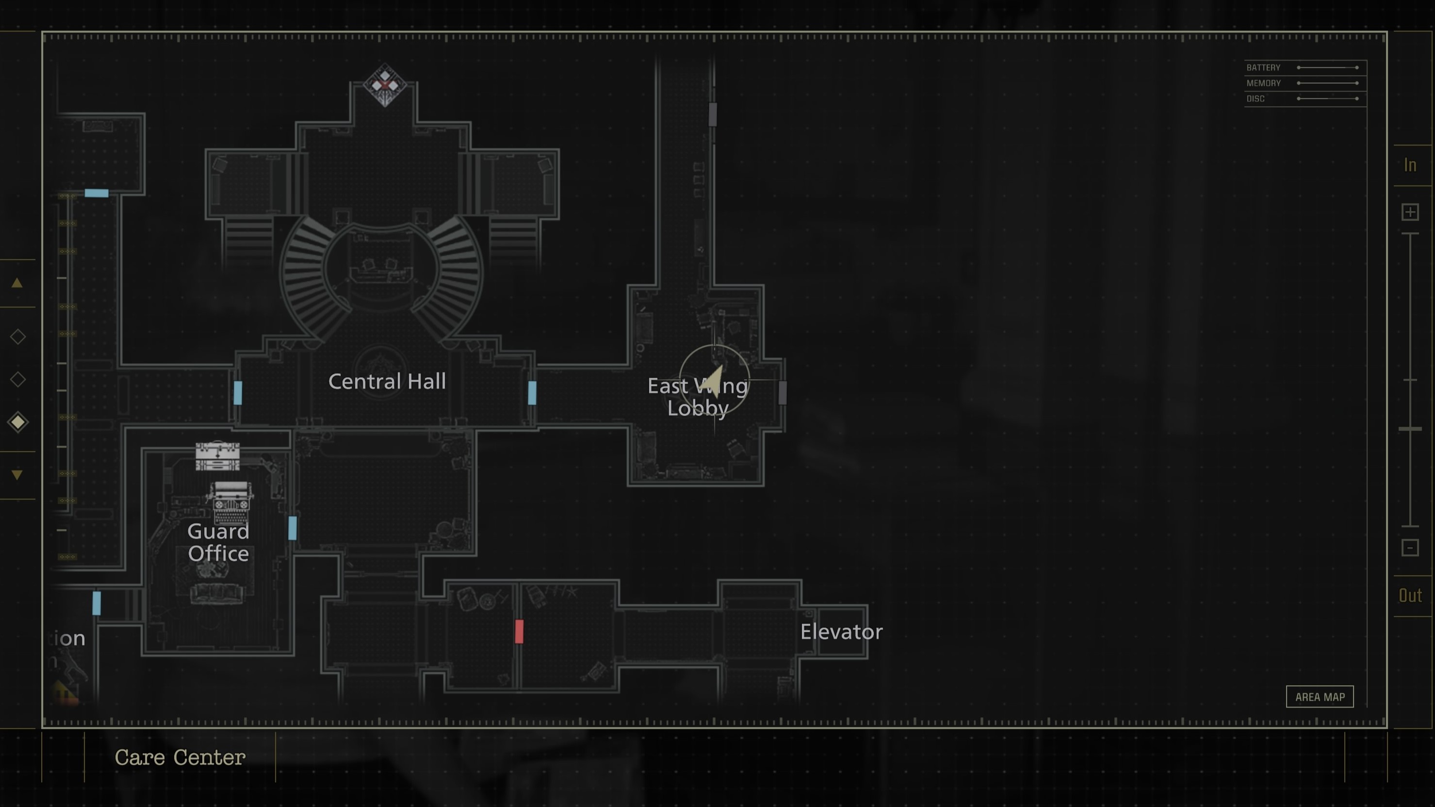 Resident Evil Requiem Mr. Raccoon - East Wing Lobby