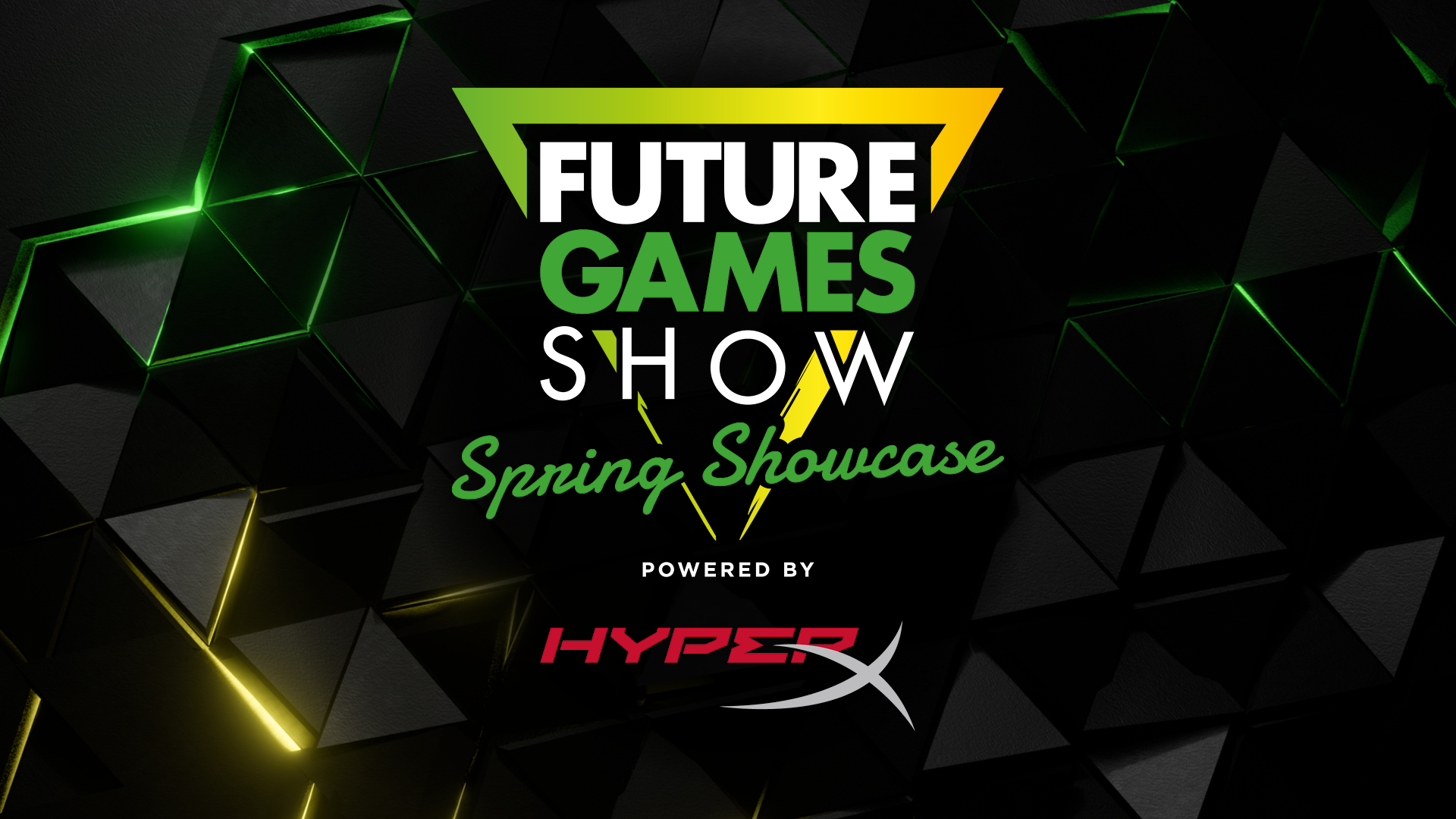 Logo for the Future Games Show Spring Showcase.