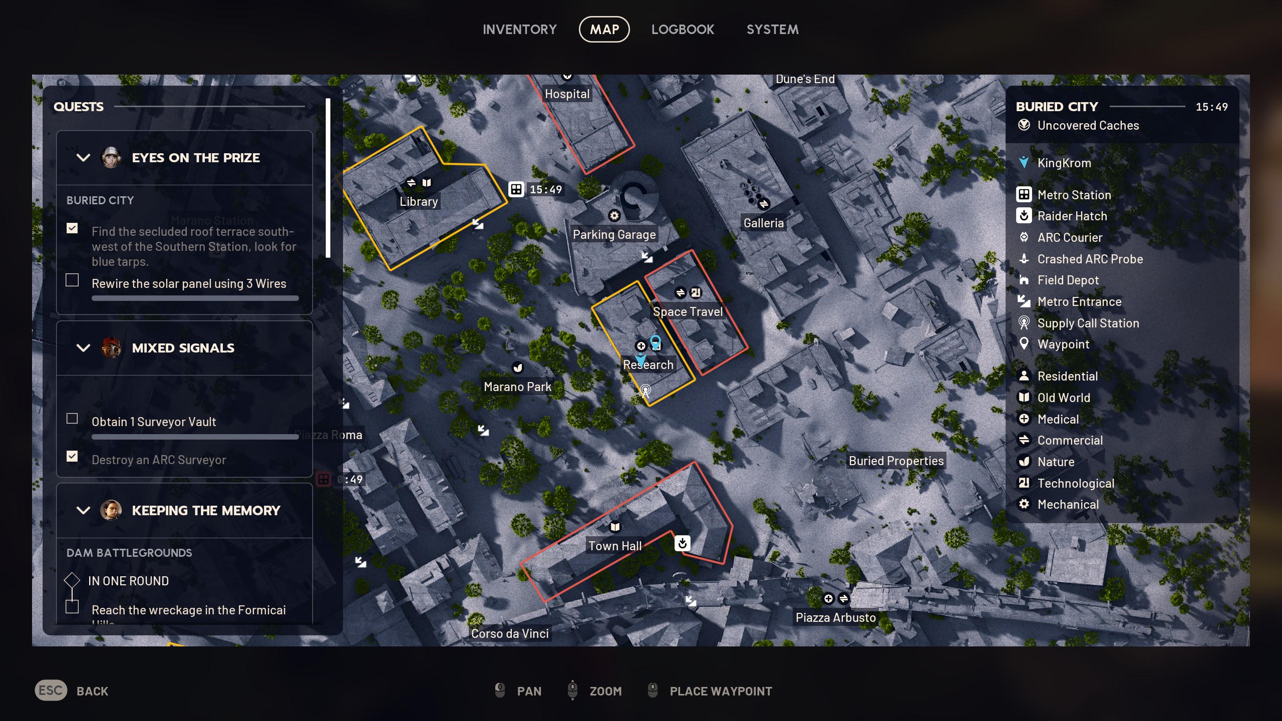Arc Raiders The Root of the Matter - Room location