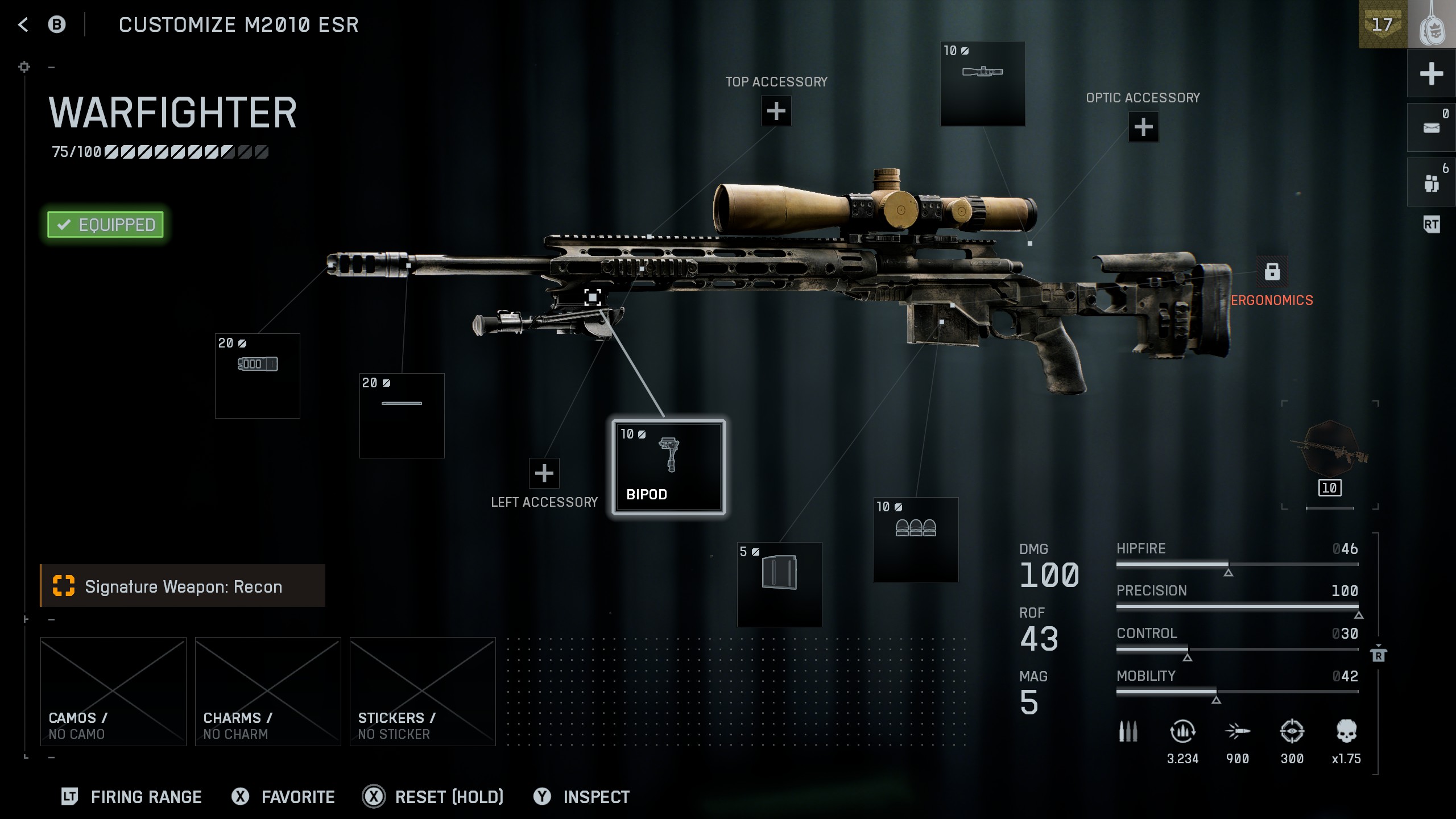 Battlefield 6 M2010 ESR loadout