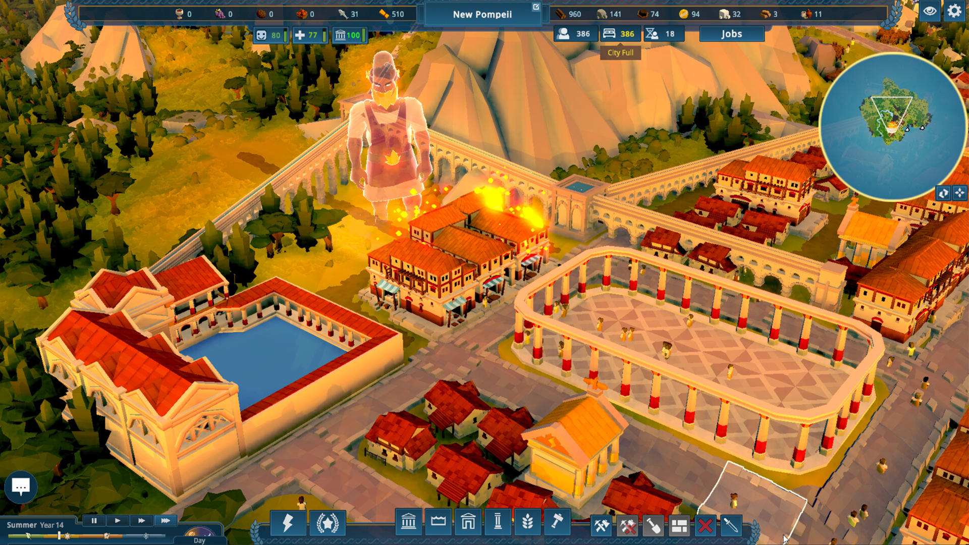 A roman city