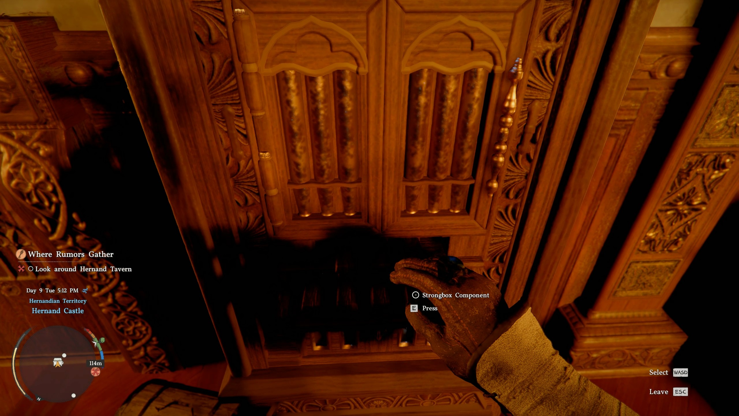 Crimson Desert Hernand Castle Strongbox - Melody 