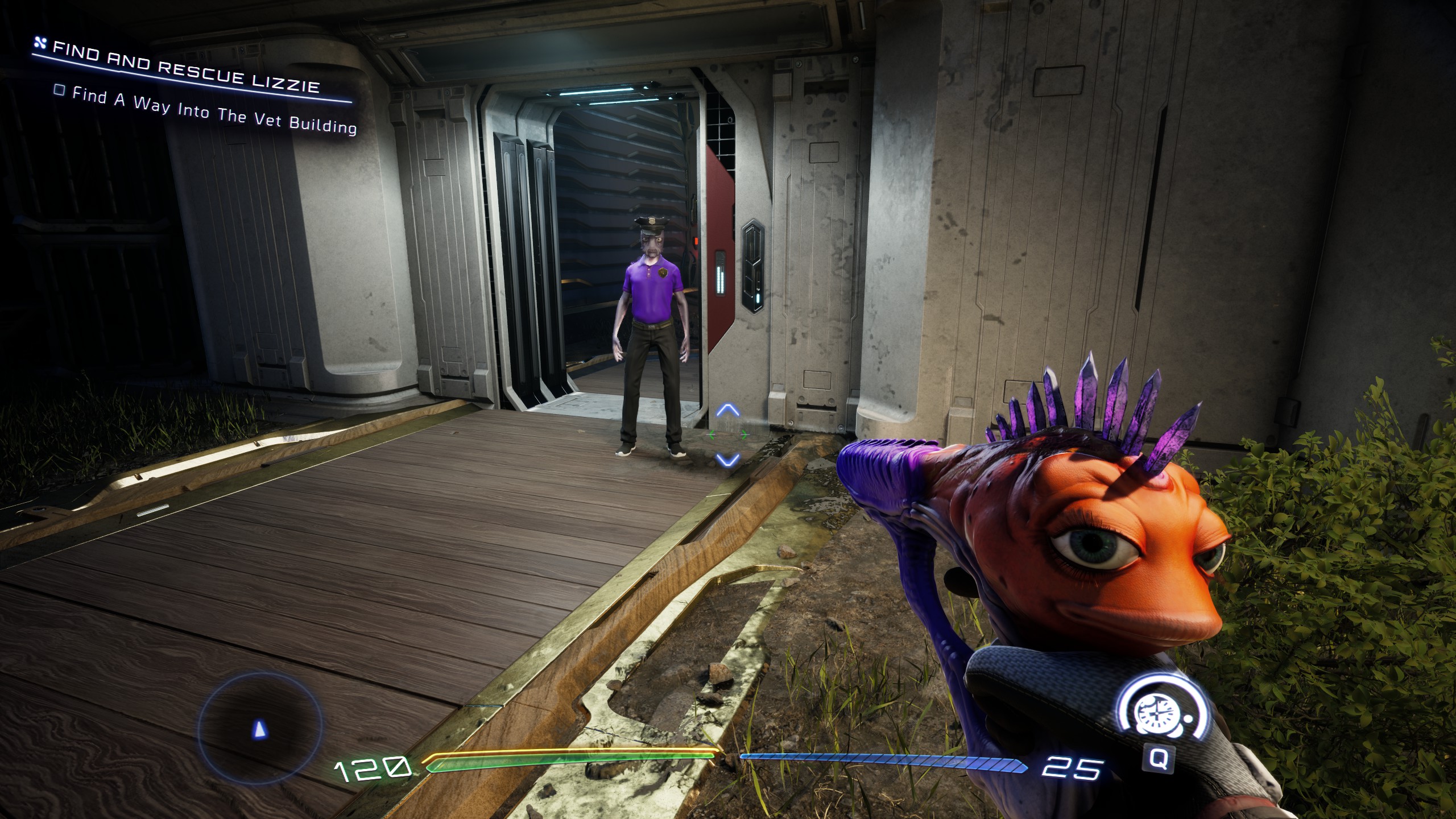 High on Life 2 security guard - Luring him