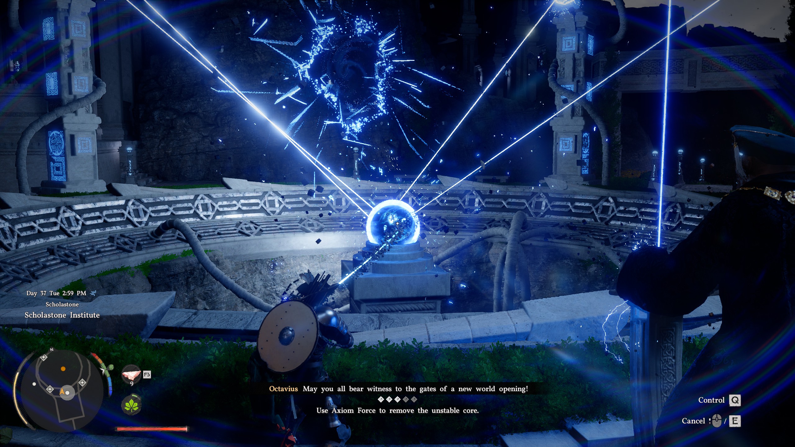 Crimson Desert Gate to the Other World - Unstable core