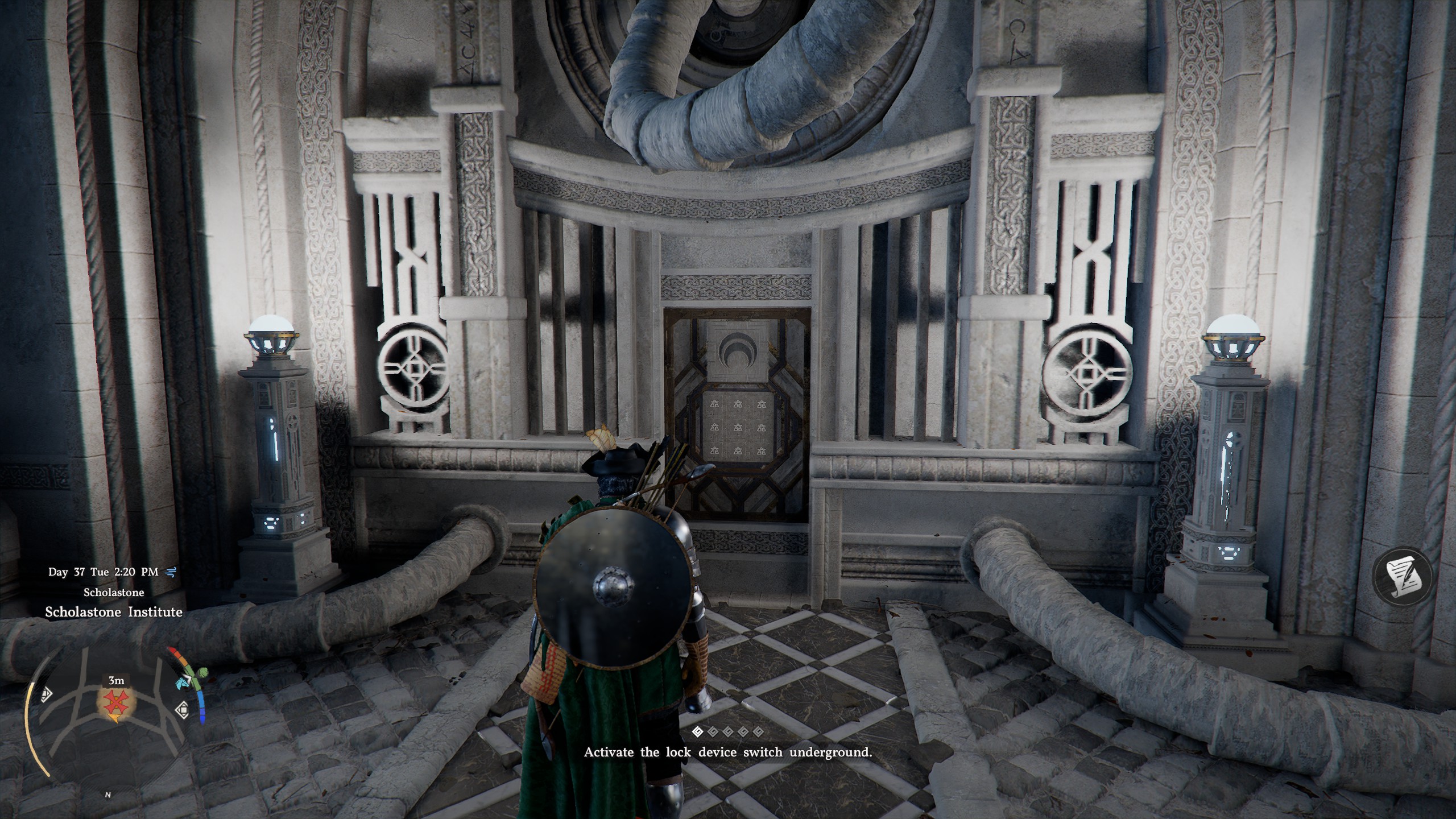 Crimson Desert Gate to the Other World - Lock puzzle