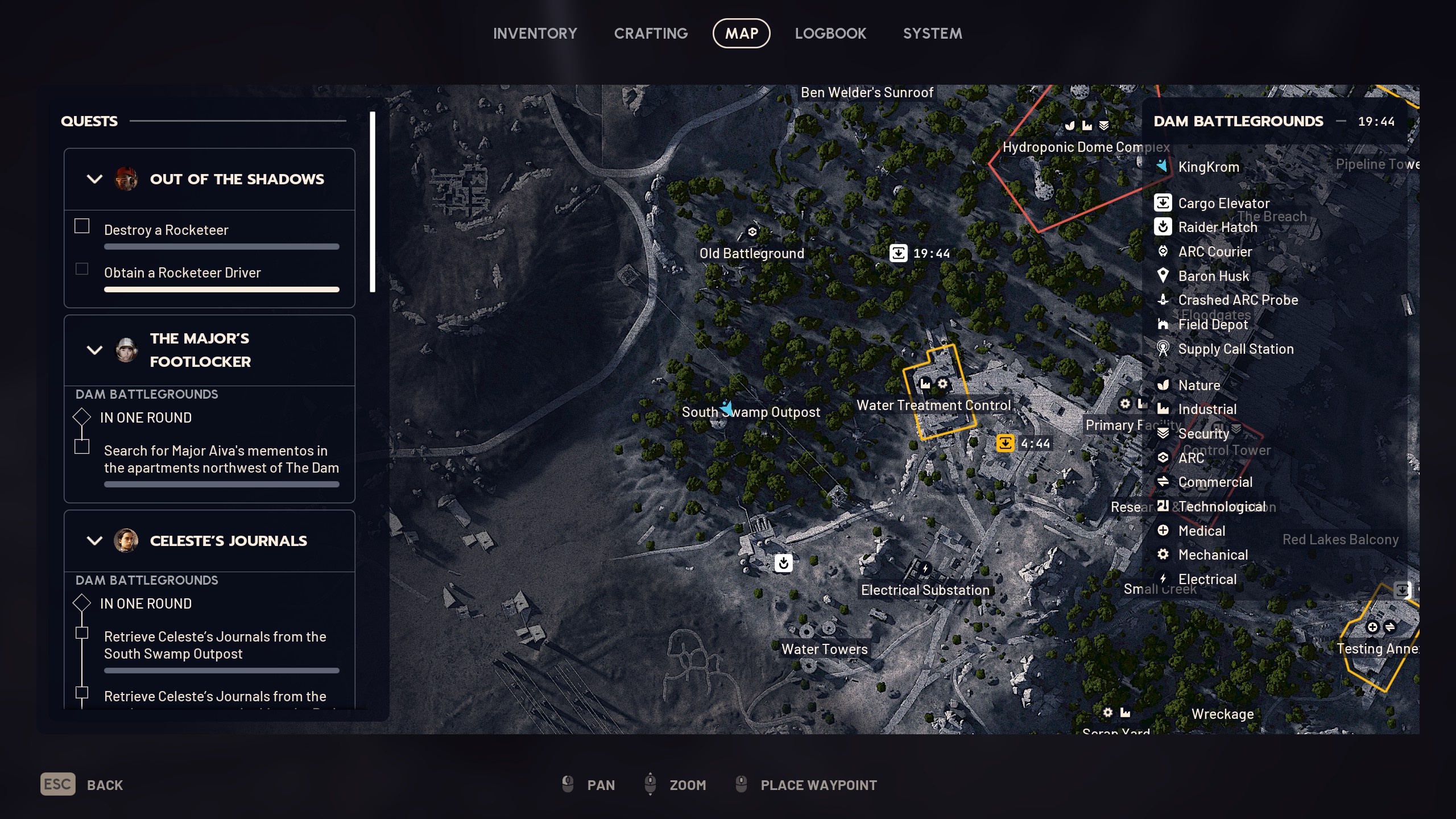 Arc Raiders Celeste's Journals - First location