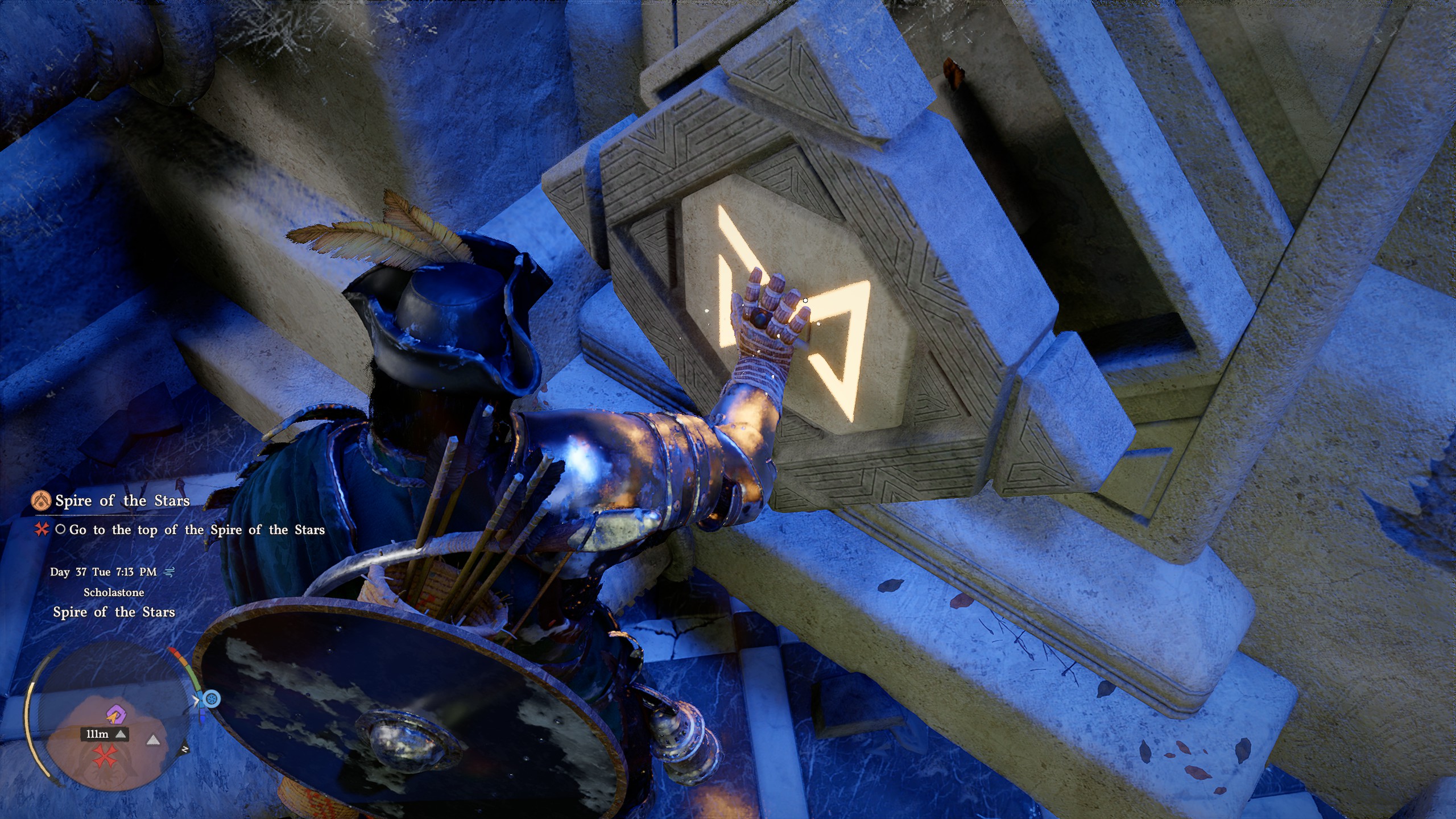 Crimson Desert Spire of the Stars - Loading in a cube