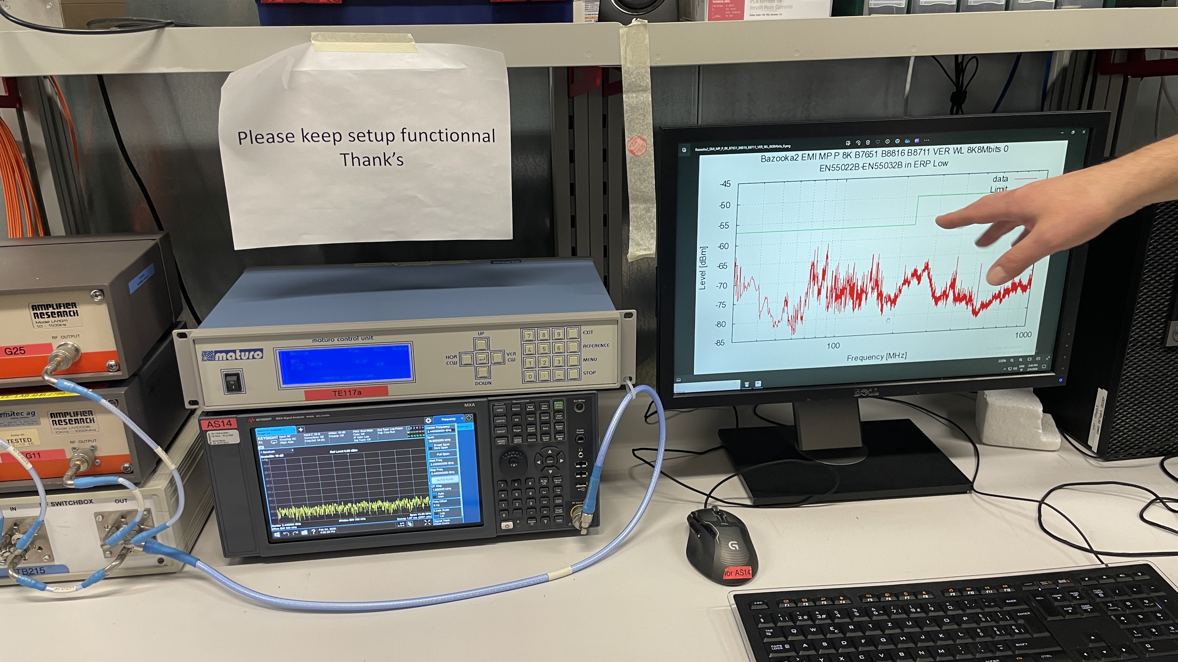 Logitech's gaming mouse testing labs