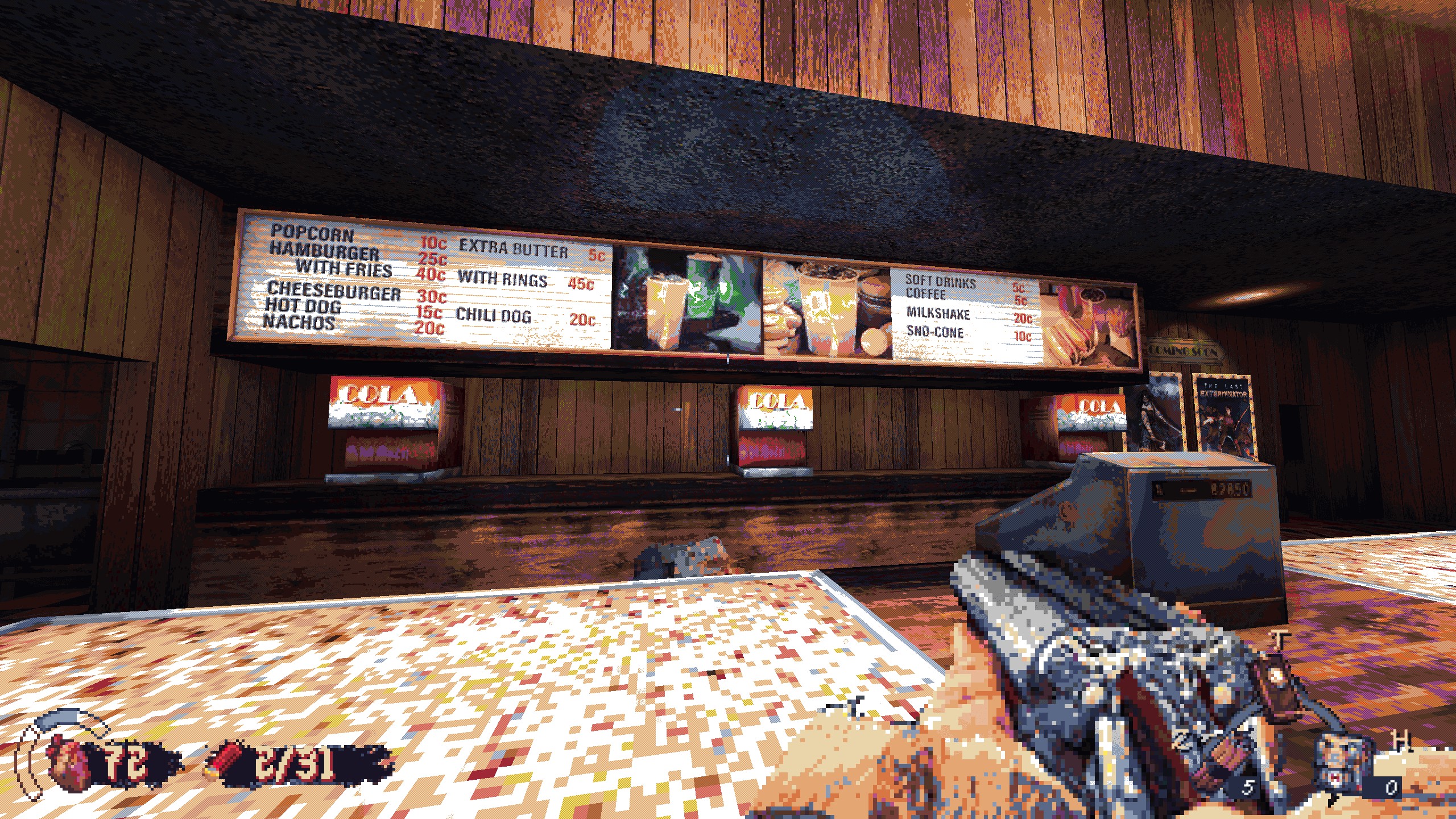 Looking at concession stand prices in Cultic