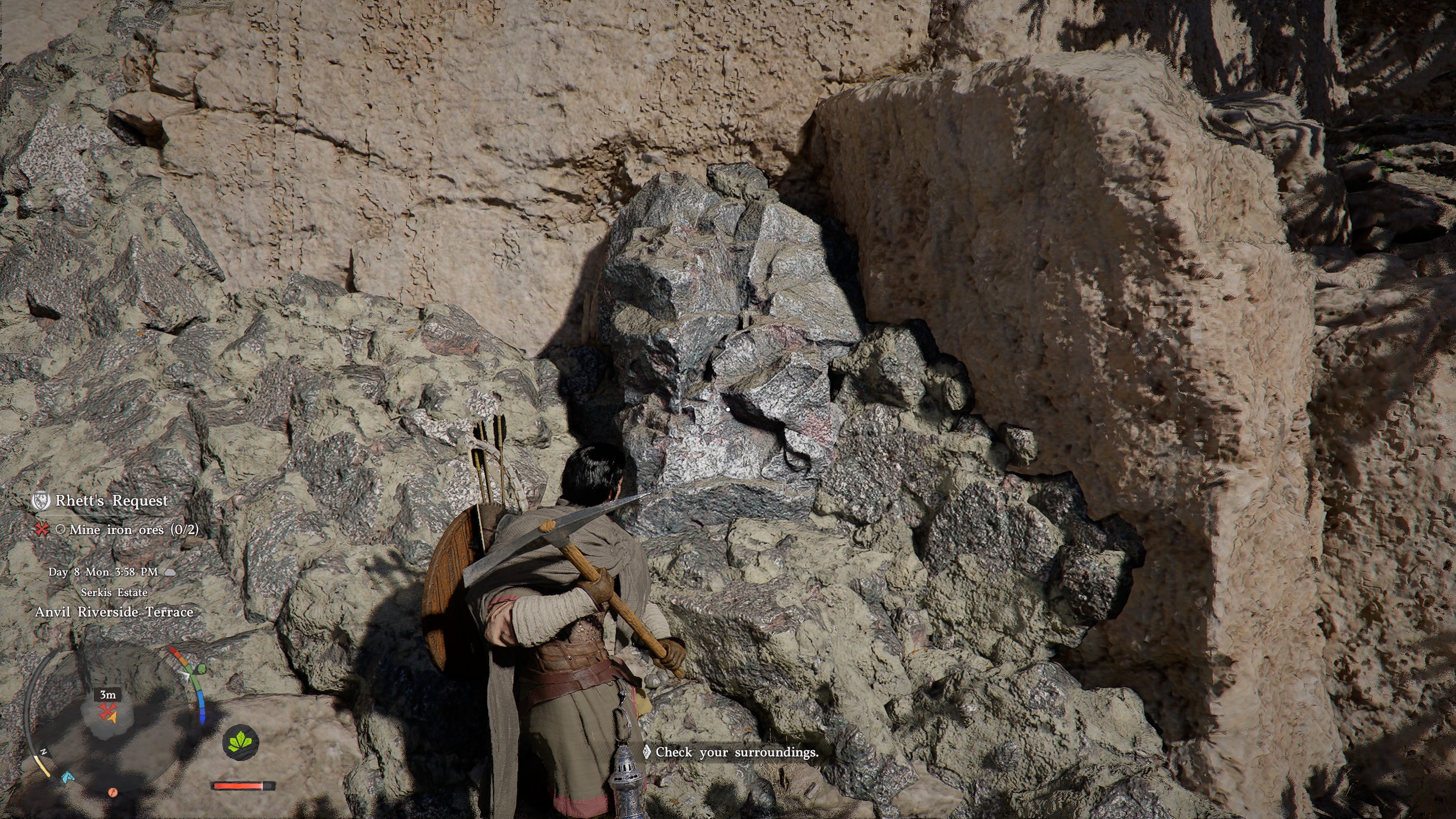 Crimson Abyss Rhett's Request - Mining