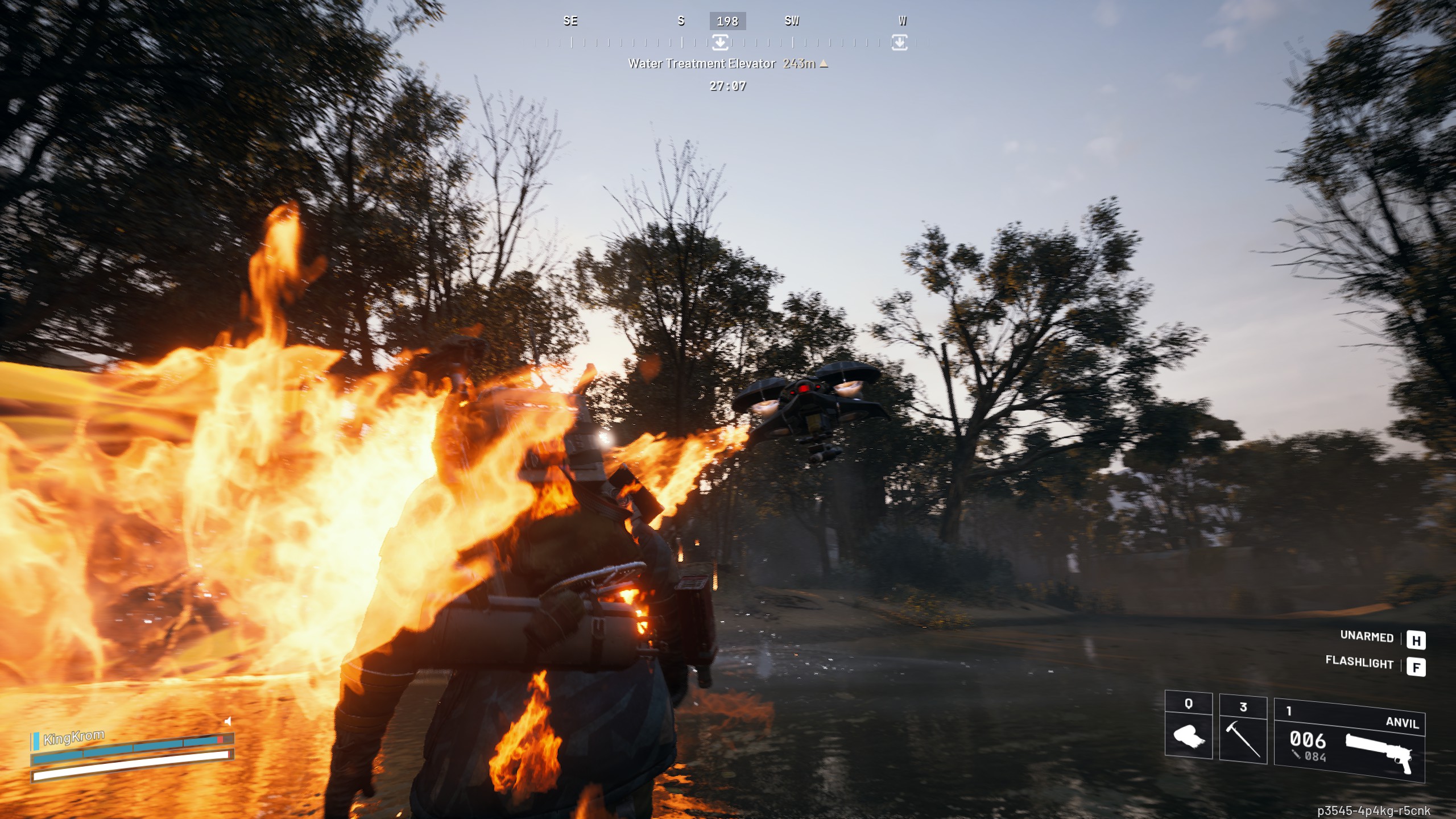 Arc Raiders Firefly Burner - Flamethrower