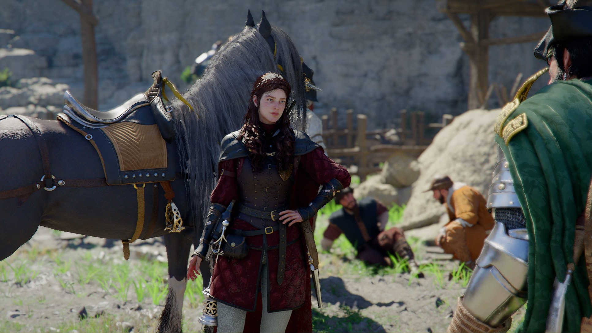 Crimson Desert characters - Damiane