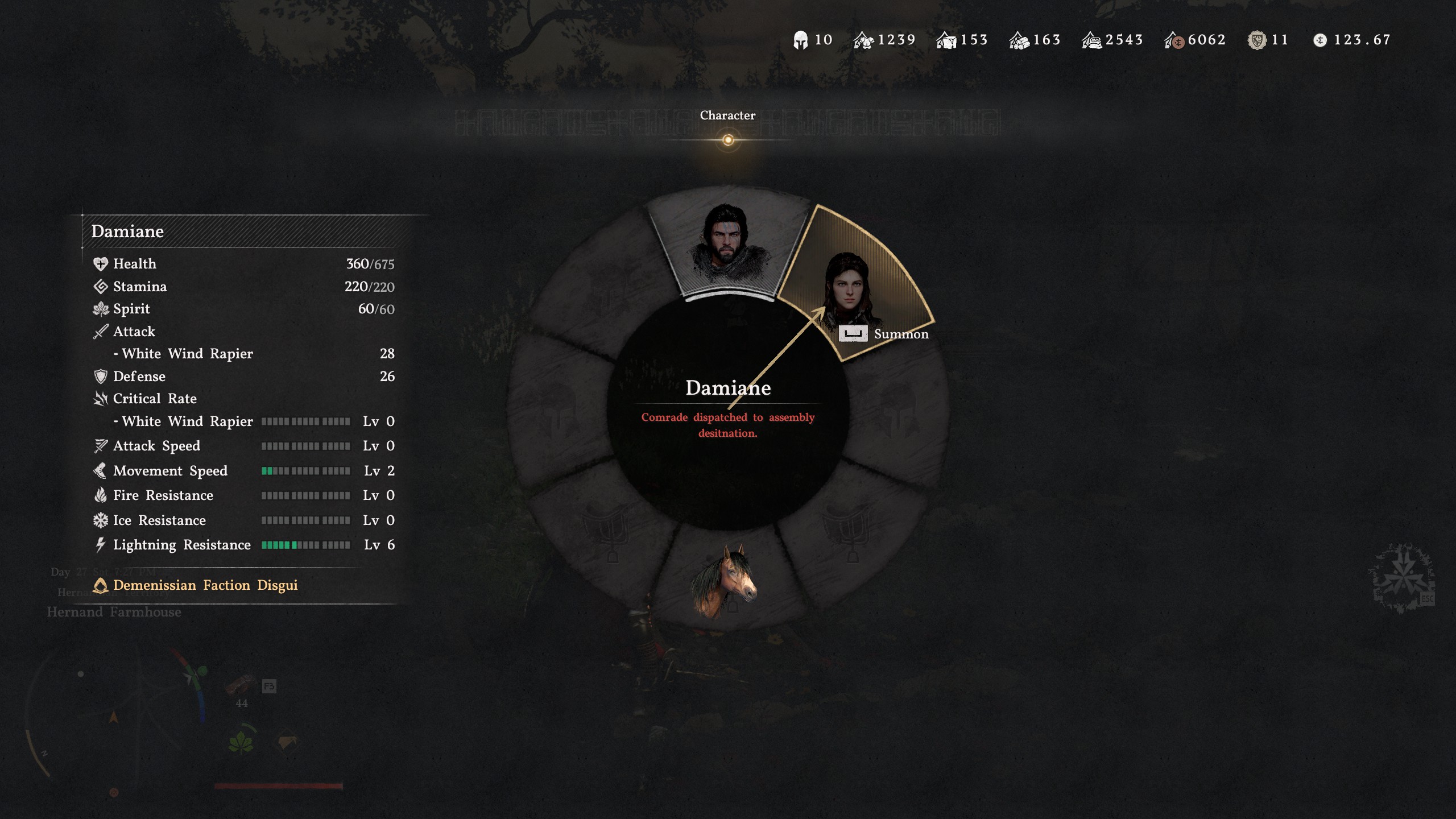 Crimson Desert characters - Summon