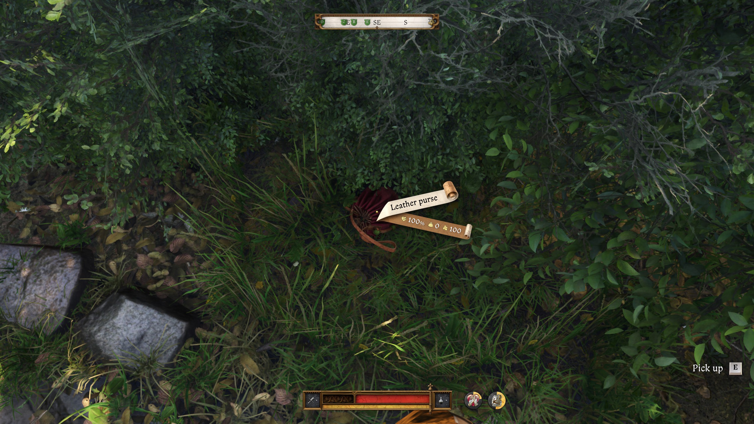 Kingdom Come: Deliverance 2 purse location on the ground