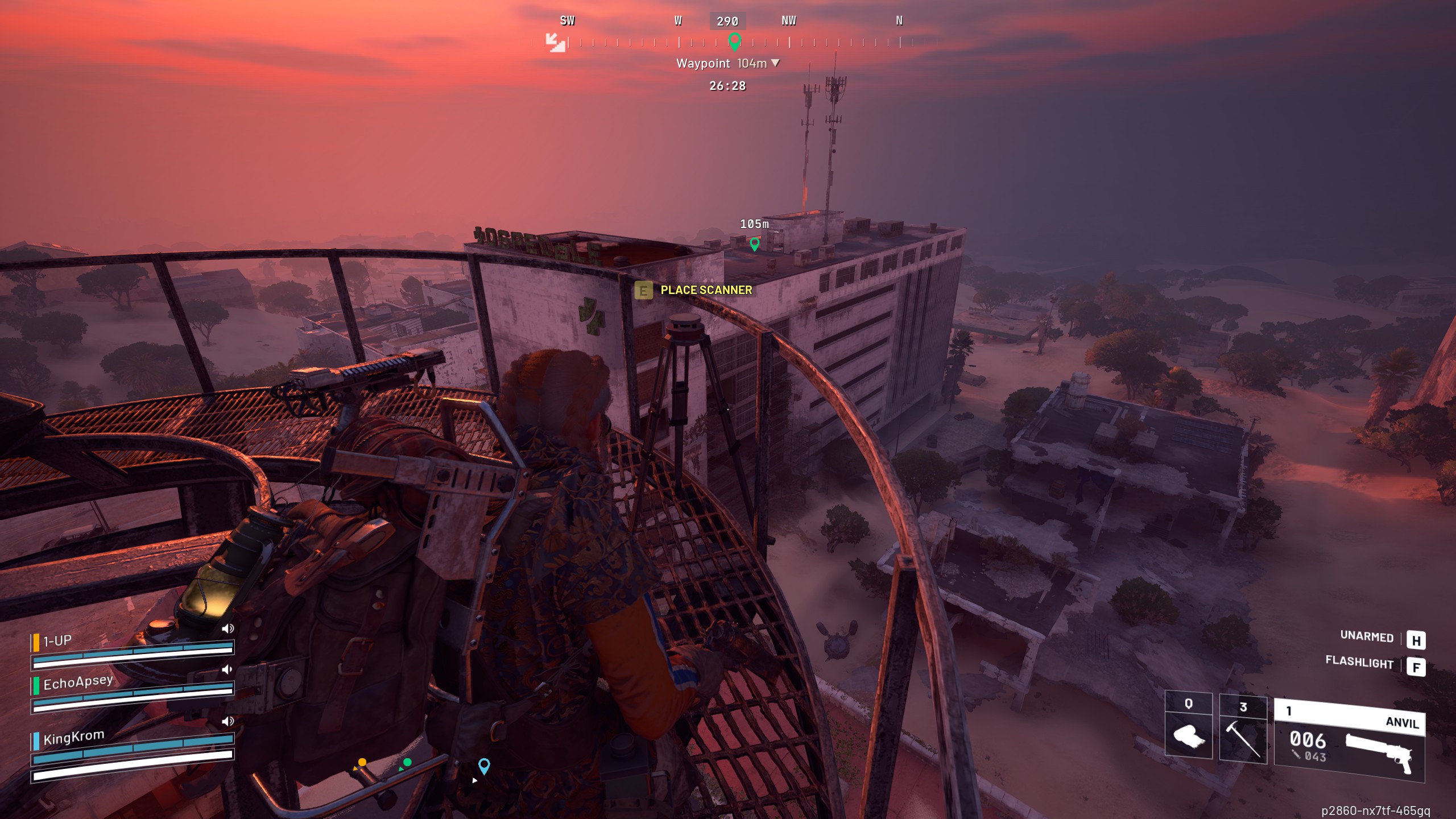 Arc Raiders Eyes in the Sky - Galleria sign