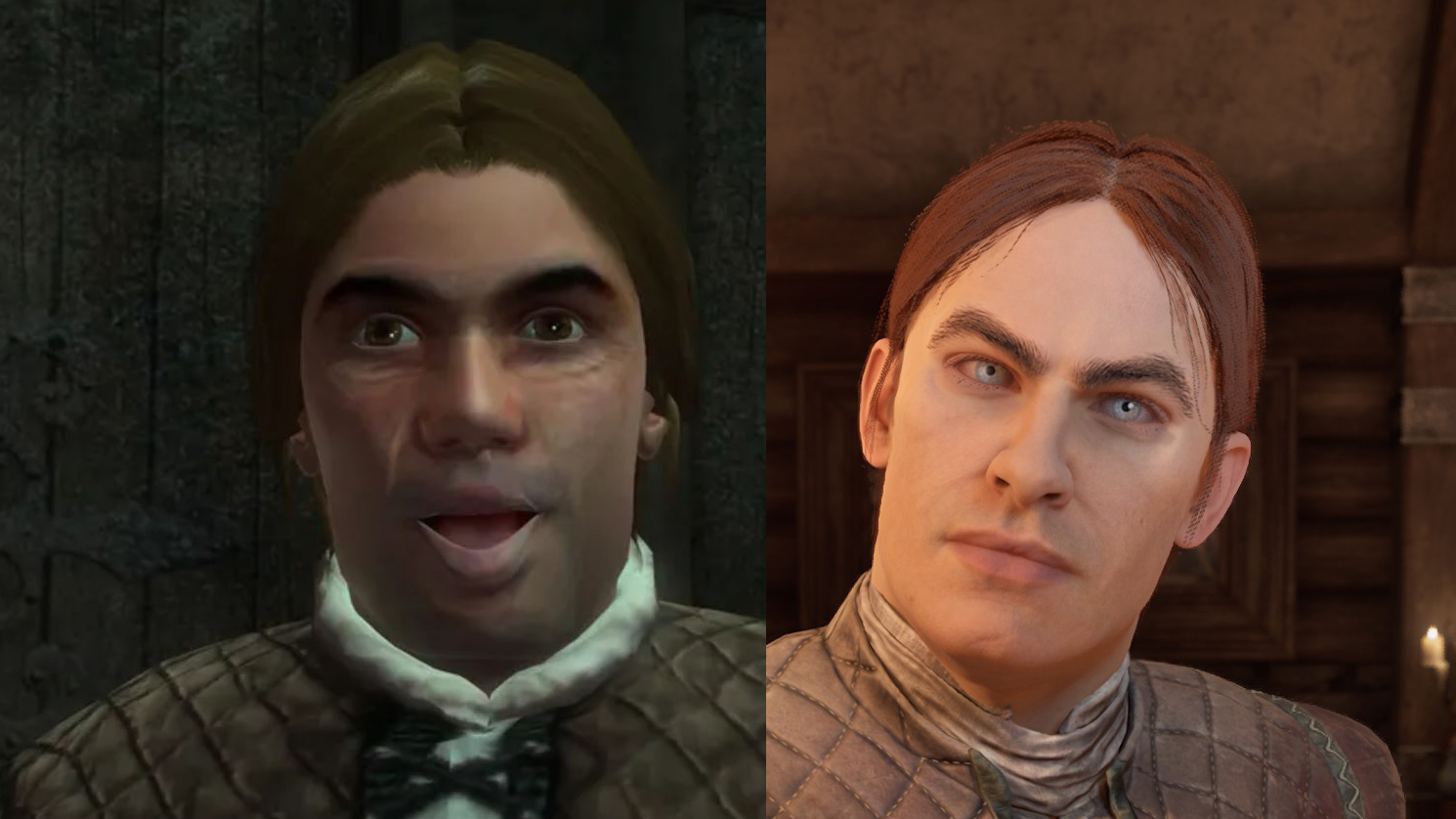 A funny looking character in Oblivion