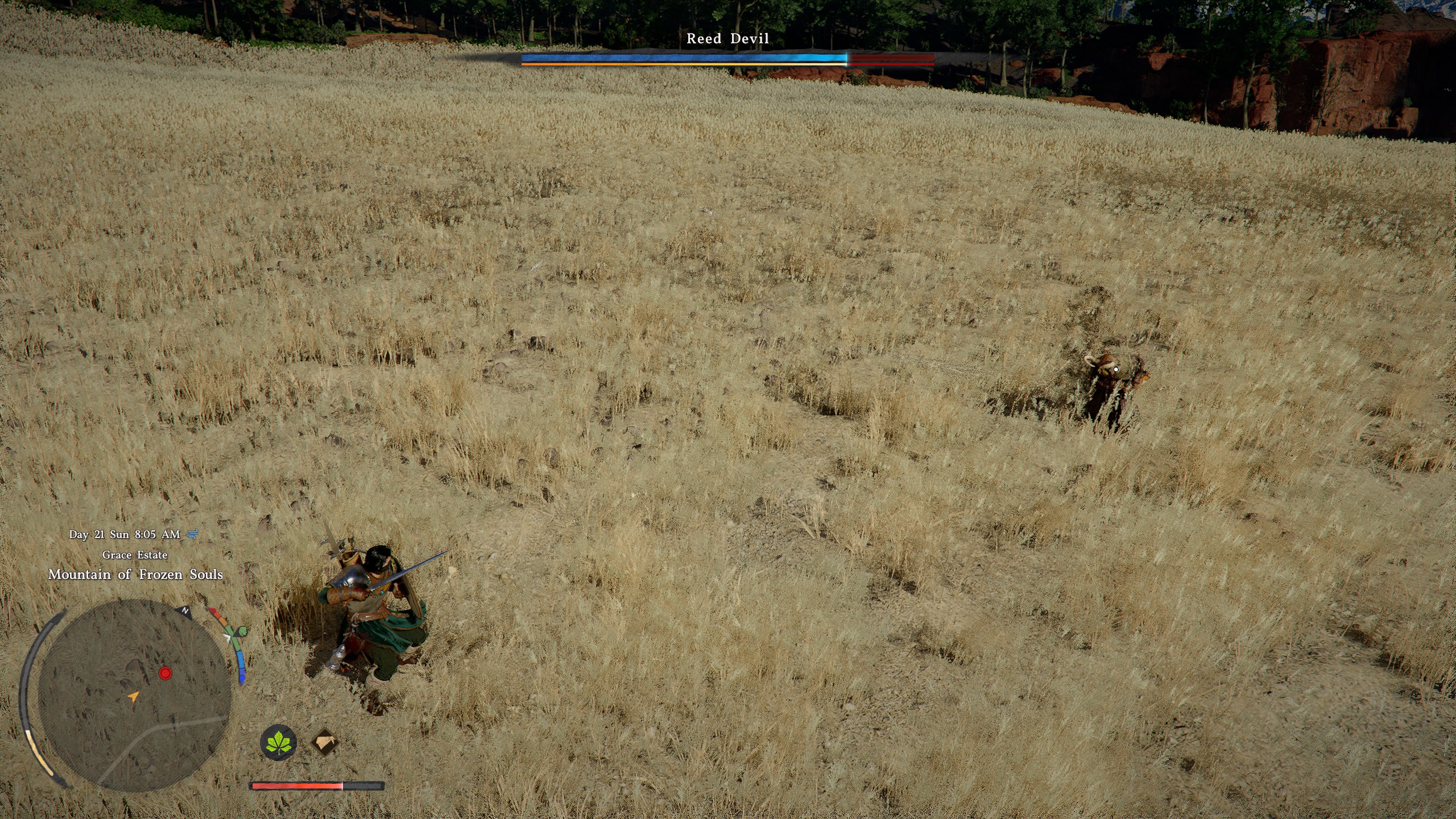 Crimson Desert Reed Devil fight