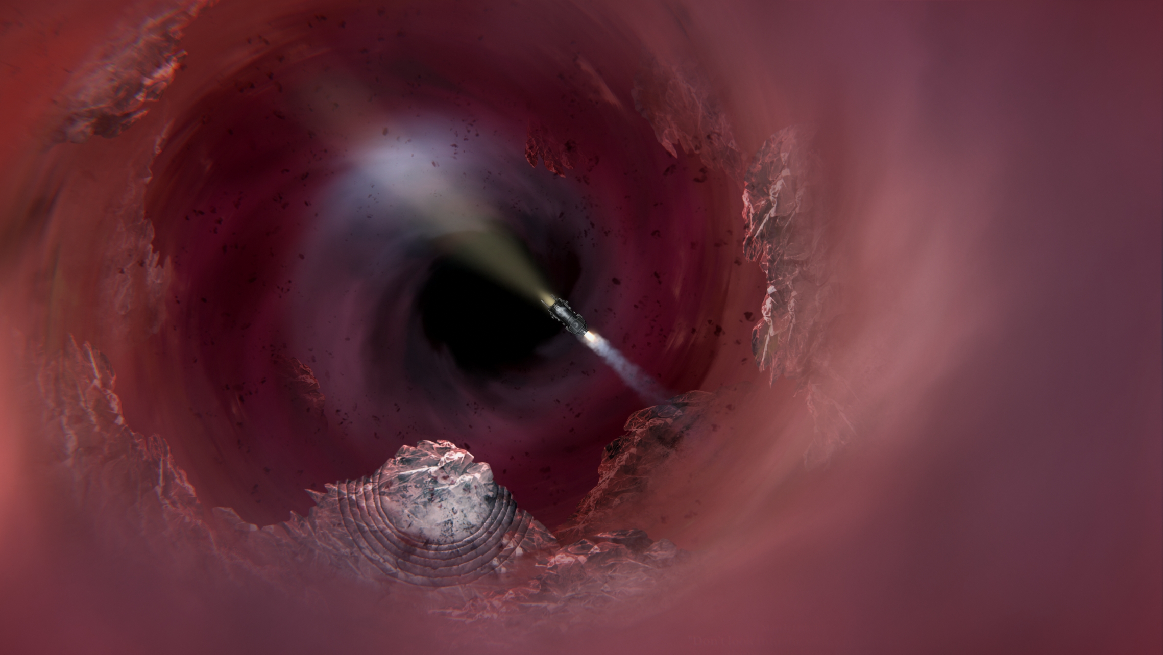 A great hole in space