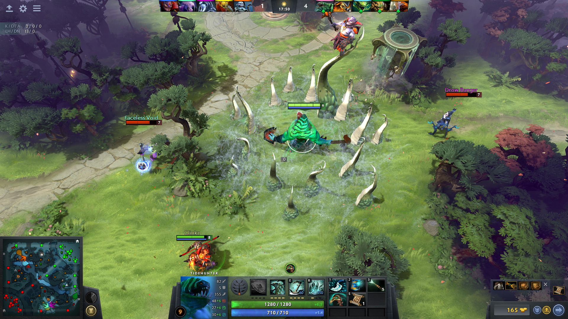A dota 2 arena
