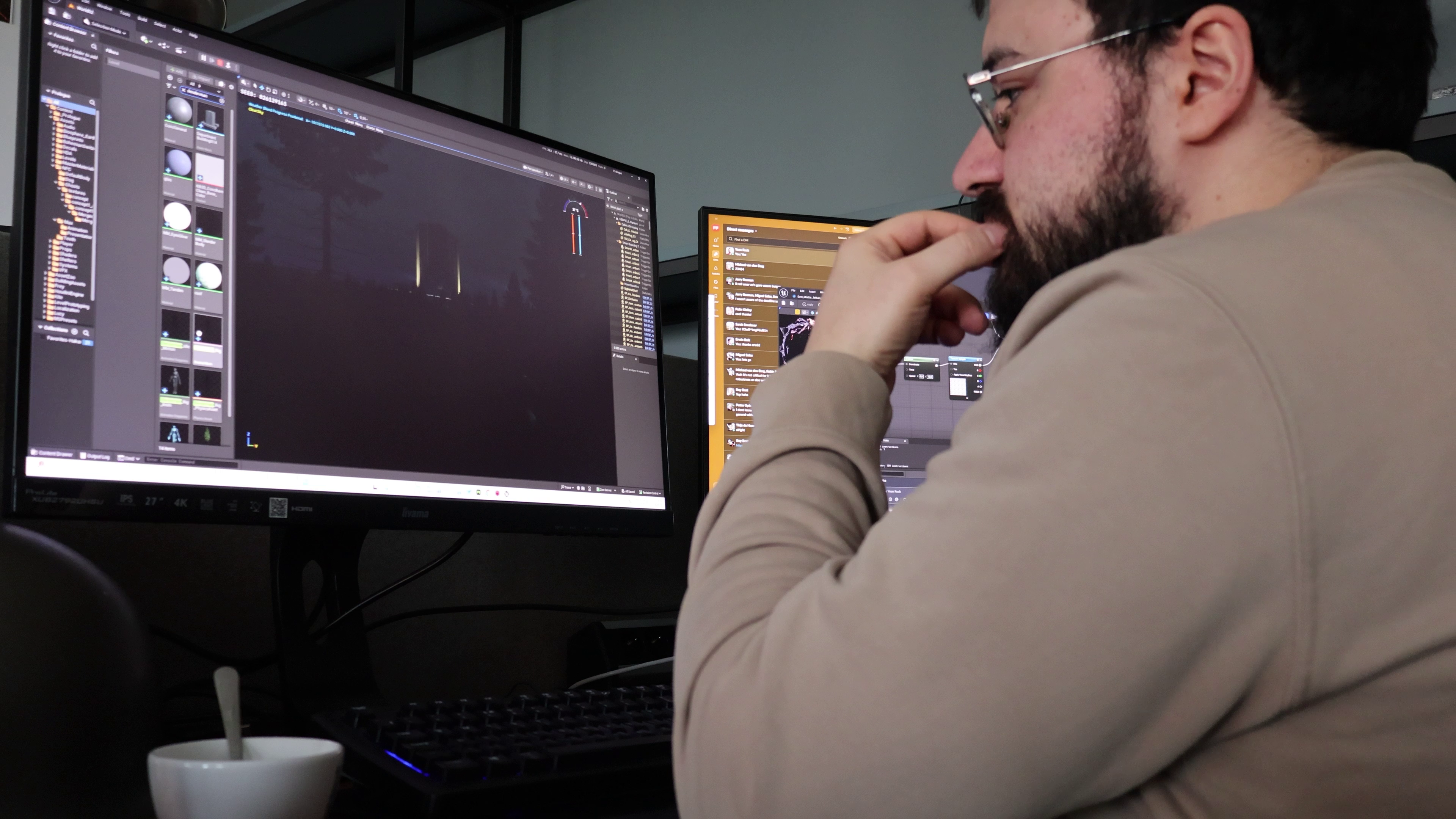 Dev works on horror mod.