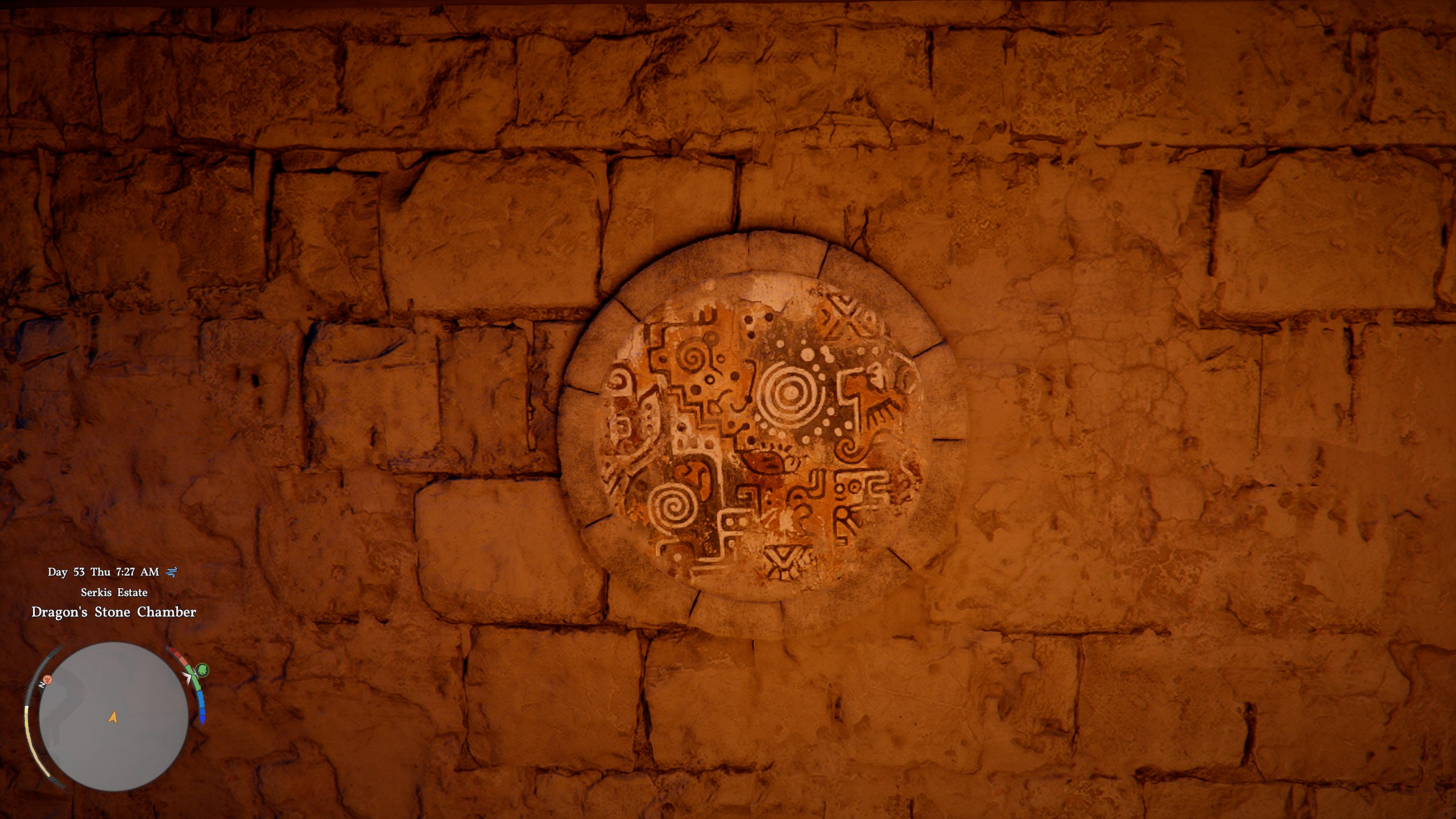 Crimson Desert Dragon's Stone Chamber - Right circle