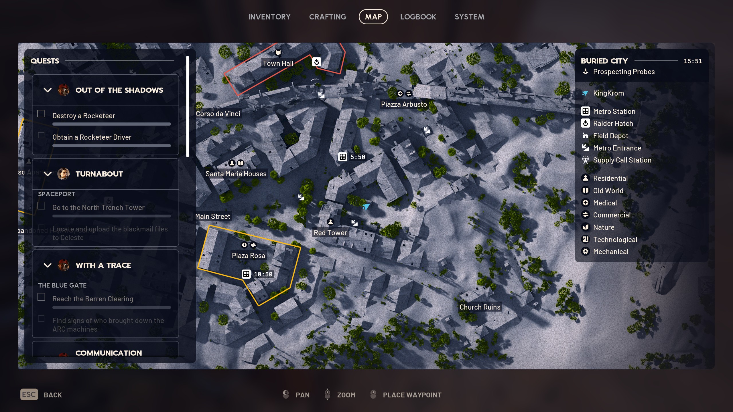 Arc Raiders Communication Hideout quest - Battery location