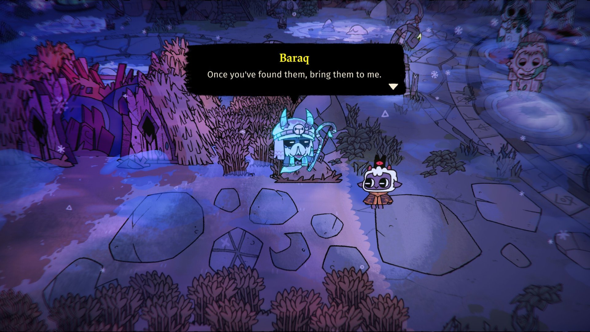 Talking to the rancher