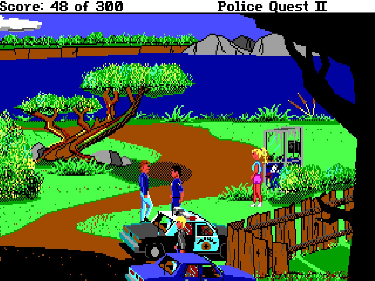 Police Quest 2 point-and-click