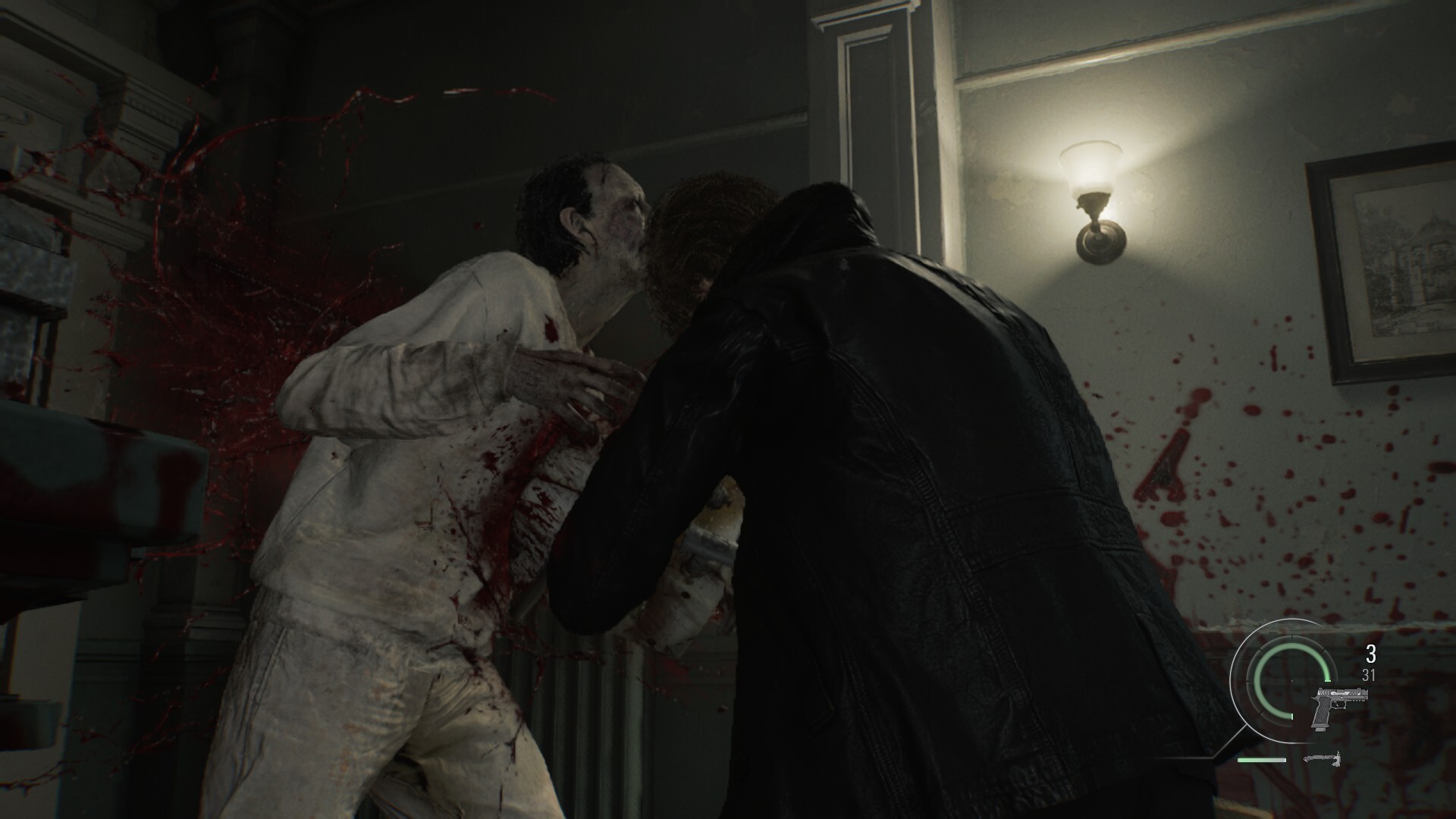 Killing zombies with the chainsaw