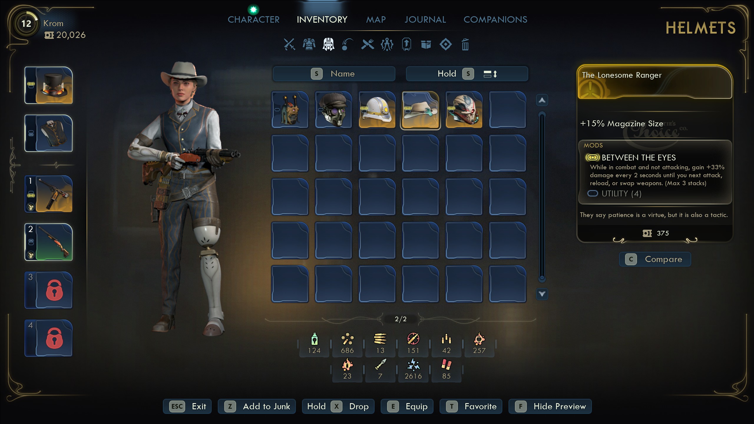 Outer Worlds 2 best armor - Lone Ranger