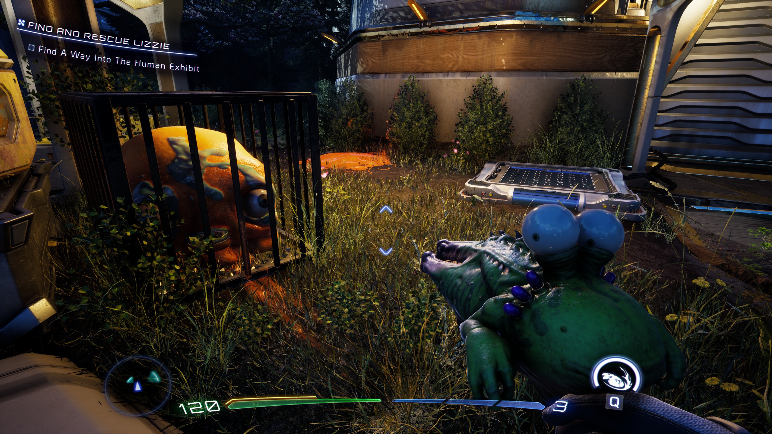 High on Life 2 Human Exhibit - Lugblob and pressure plate