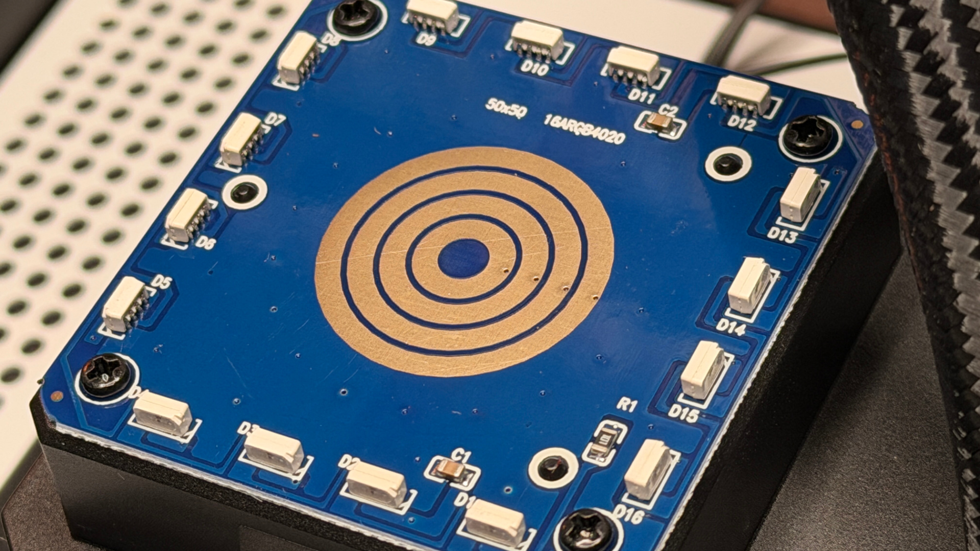 Thermaltake TH360 V3 Ultra ARGB Sync outside of a PC case with fans installed.